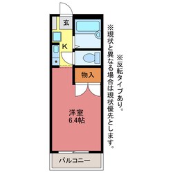 オアシス御油の物件間取画像